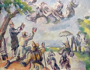 Apothéose de Delacroix - Paul Cézanne